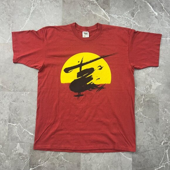 Vintage Miss Saigon Graphic Tee Mens XL Shot Sleeve Musical Theater Broadway - Picture 1 of 10